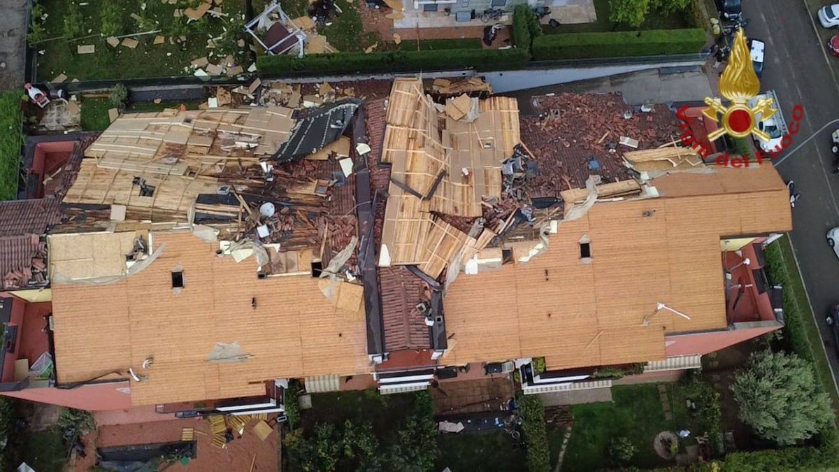 Maltempo in Veneto: vento forte, alberi caduti e tetti danneggiati | FOTO - 