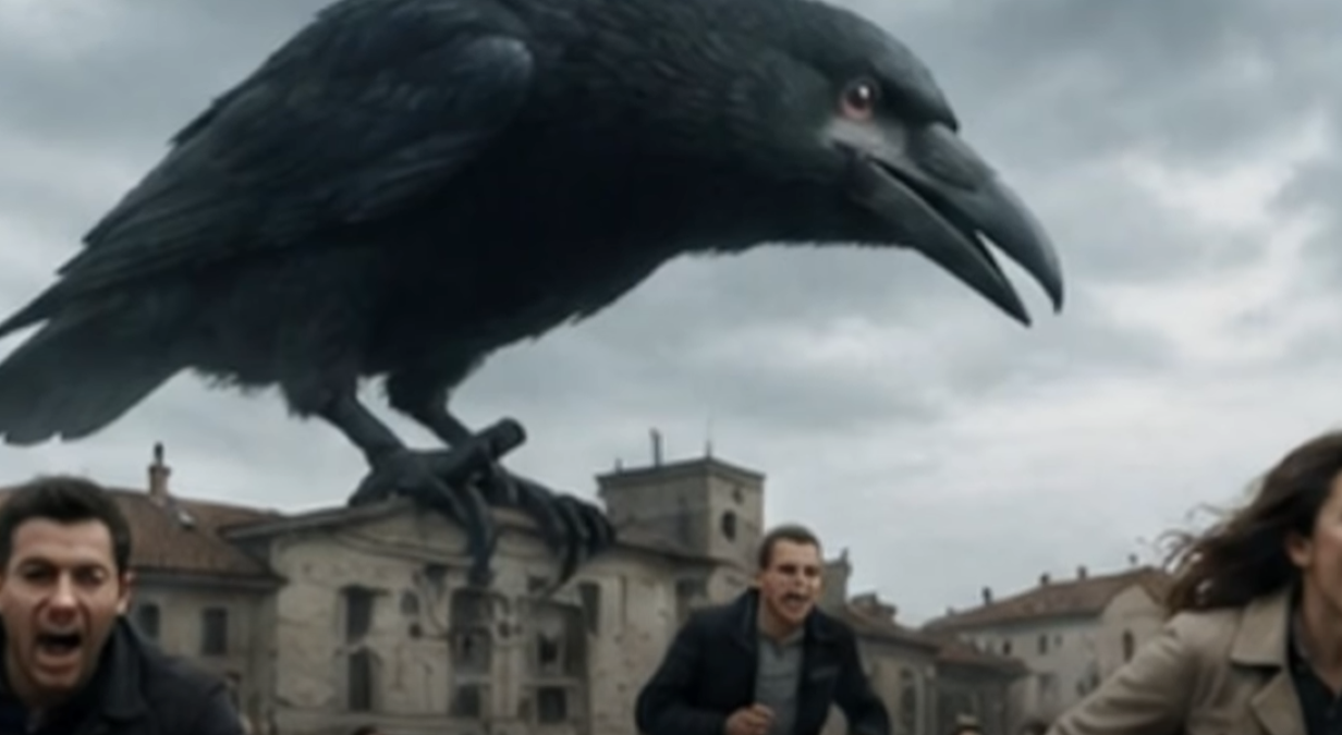 “Il mostro di Pordenone”, arriva una canzone sulla cornacchia: “Sono una mamma che fa il nido” - Le immagini dal video della canzone