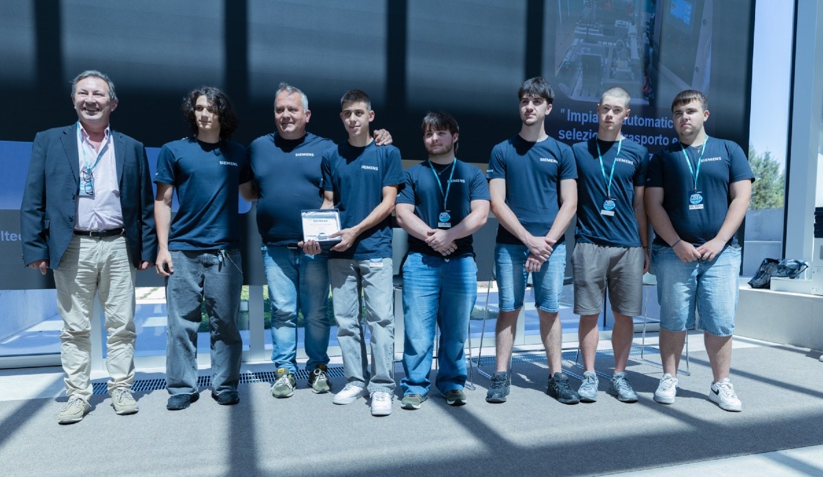Villafranca di Verona, studenti ENGIM sul podio nazionale Siemens: terzo posto in Italia - 