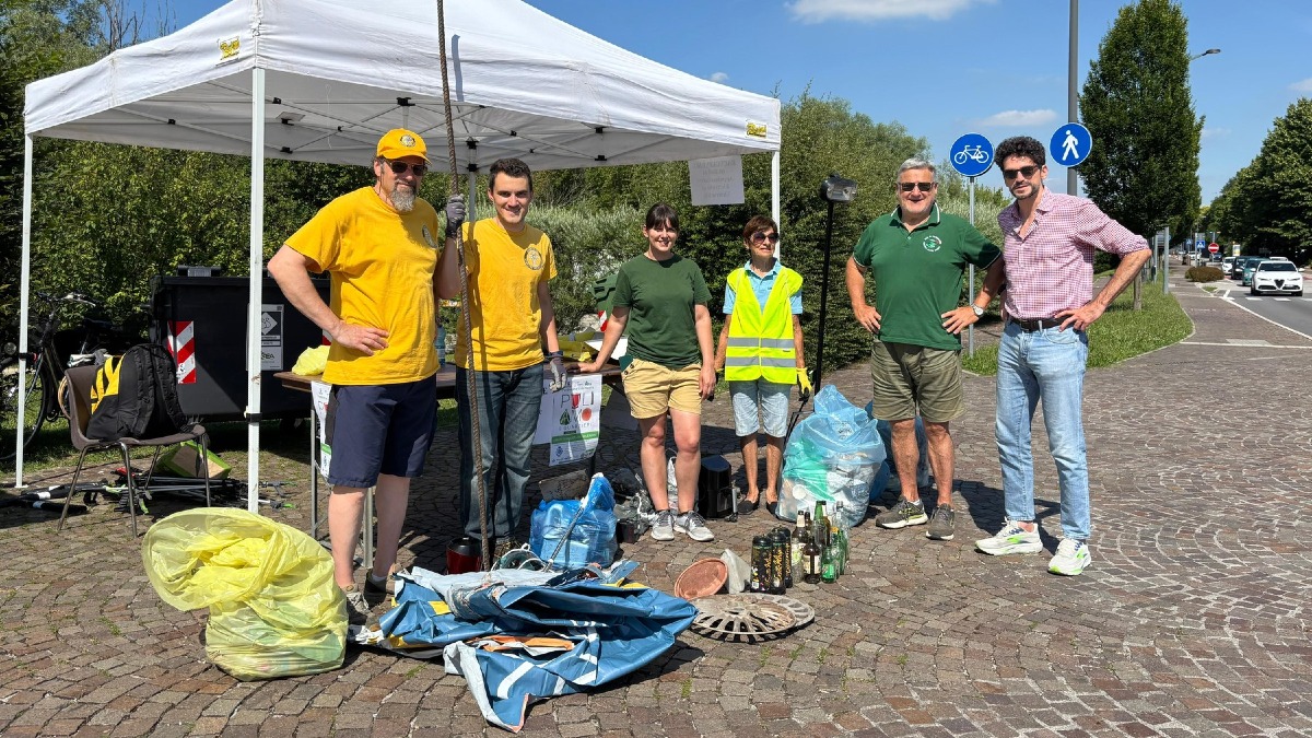 Pordenone, 37 chili di Raee raccolti alla Festa sul Nonsel e pulizia in centro - 