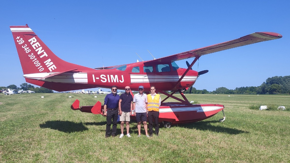 Dal Nicelli riparte la rotta Venezia-Lussino: volo in idrovolante per il centenario - 