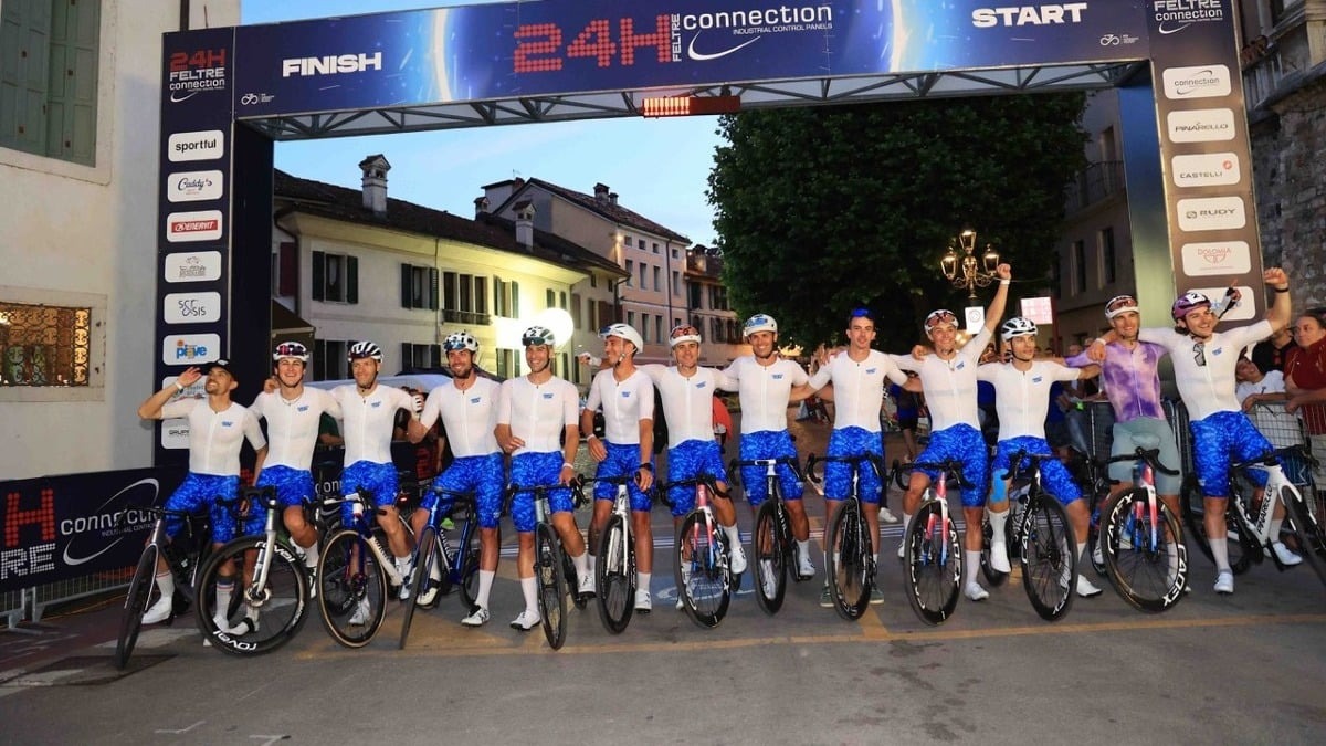 Feltre, la 24 ore delle bici supera i mille chilometri: Team Swatt firma il primato 2026 - 