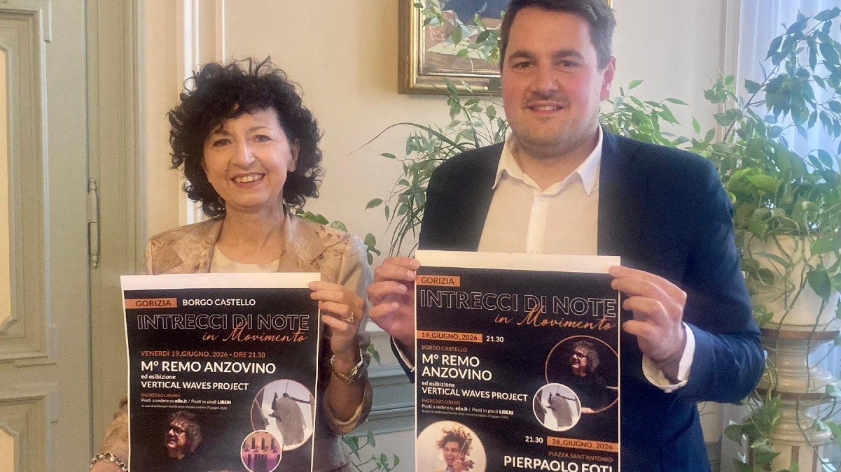 Gorizia, due serate gratis a Borgo Castello con Anzovino, Vertical Waves e Foti - 