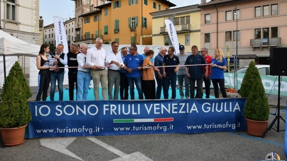 Motoraduno nazionale a Udine: 200 km nel Friuli e sfilata benefica a Pasian di Prato - 
