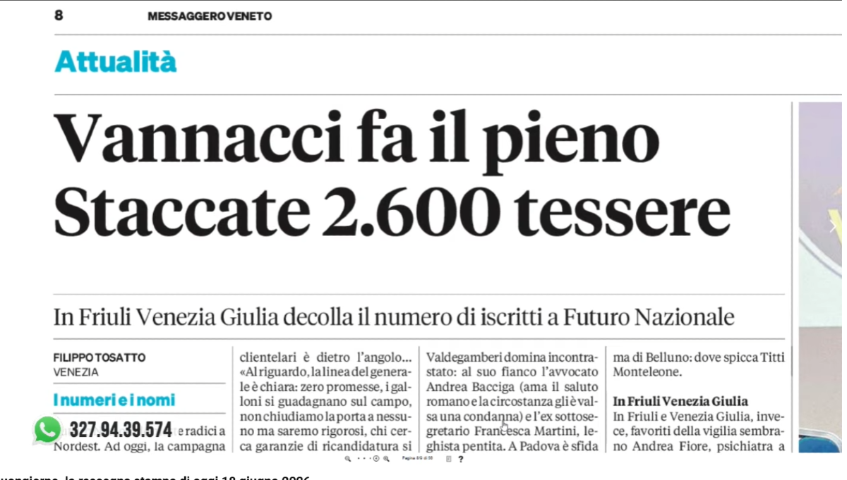 La Rassegna stampa di Nordest24, puntata di giovedì 18 giugno 2026 | VIDEO