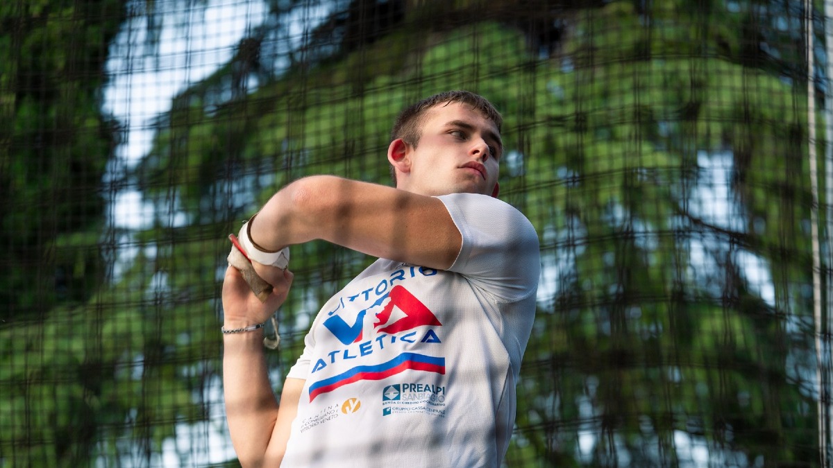 Lazzaretto migliora ancora nel martello: 60.65 alla Veneto Summer League di Montebelluna - 