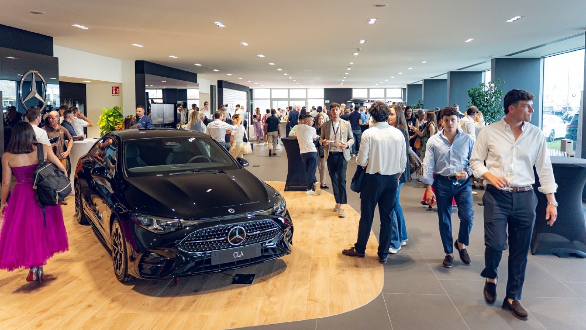 Tavagnacco, 220 ospiti nello showroom rinnovato: Autotorino celebra i 140 anni di Mercedes-Benz - 