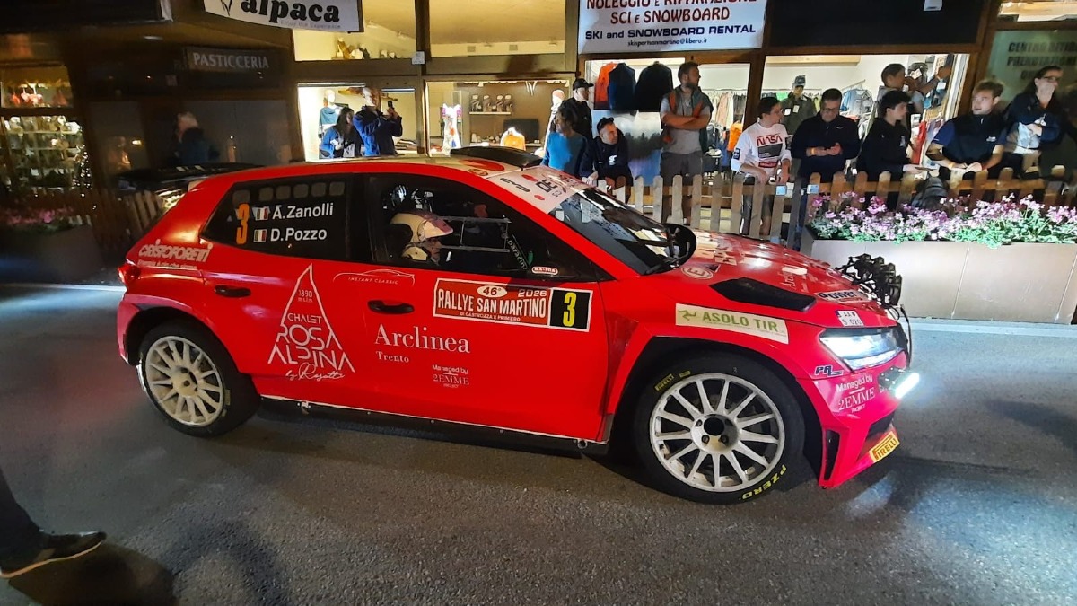 Zanolli vola nella Smart cittadina del Rallye San Martino: miglior tempo in 2’38’’6 - 