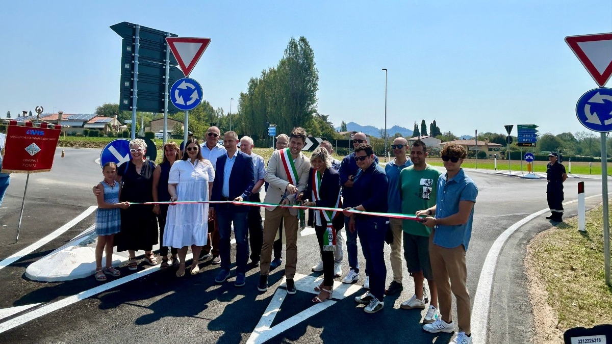 Nuova rotatoria tra Pieve del Grappa e Fonte: opera da 550mila euro - 