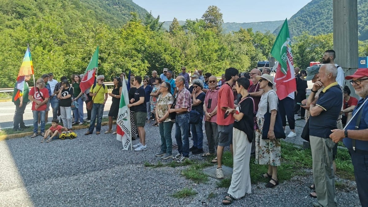 Confine di Stupizza, presidio dal territorio udinese: chiesta la fine delle verifiche interne con la Slovenia