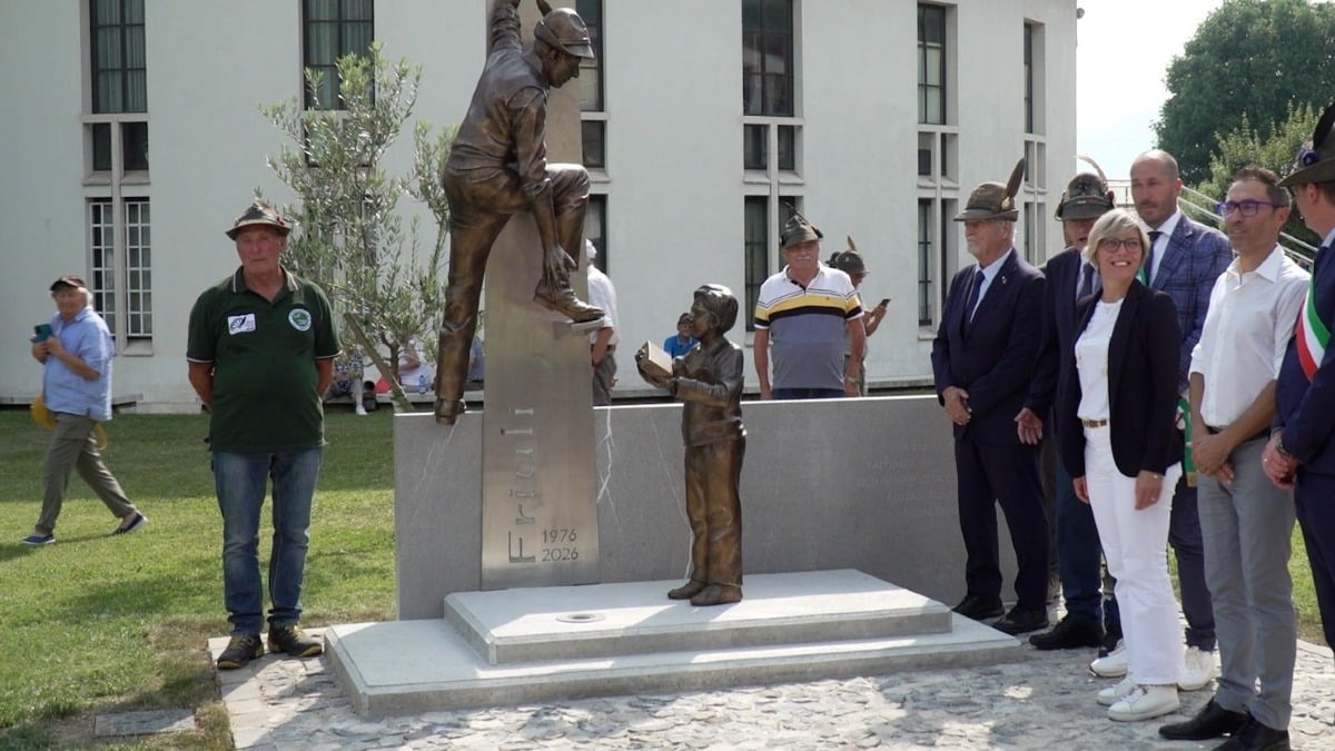 A Gemona un segno stabile della memoria: dedicato agli alpini arrivati in Friuli dopo il sisma - 