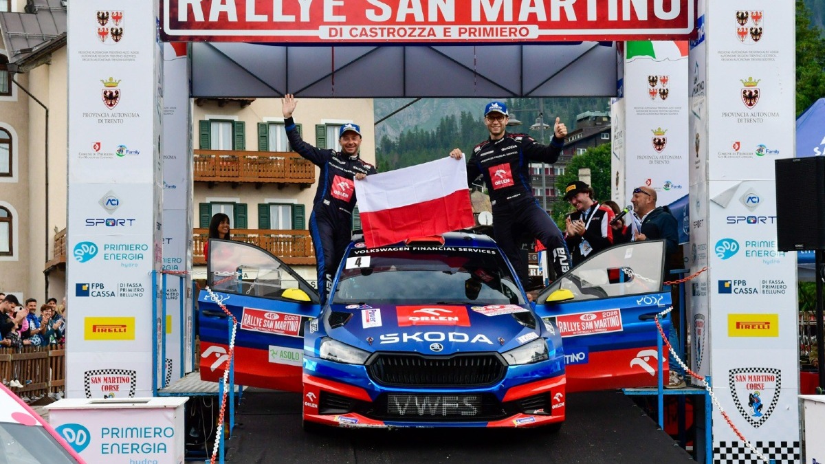 Rallye San Martino di Castrozza 2026, Marczyk e Gospodarczyk vincono davanti a Zanolli - 