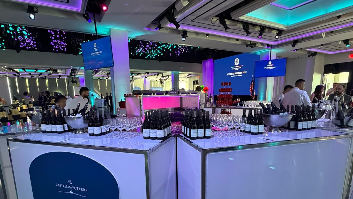 Castello di Buttrio a New York: al gala del Consolato serviti solo due bianchi friulani - 