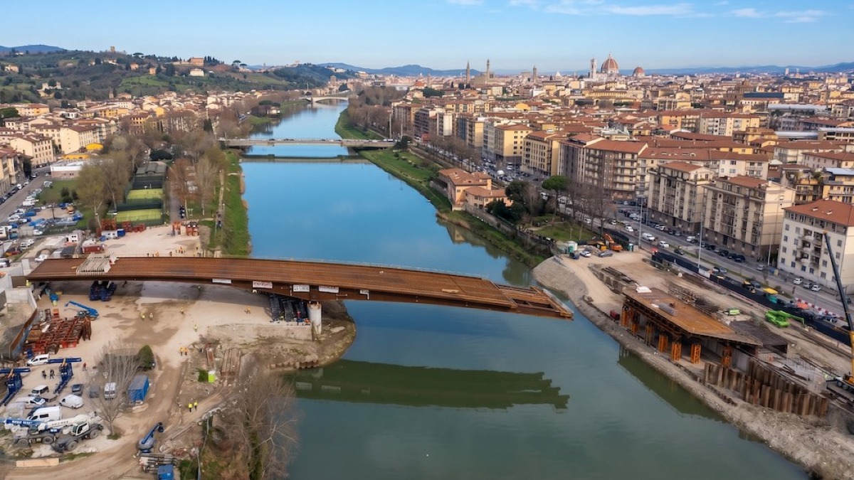 Technital di Verona vince due Premi OICE 2026 con ponte sull’Arno e idrovora sul Po - 