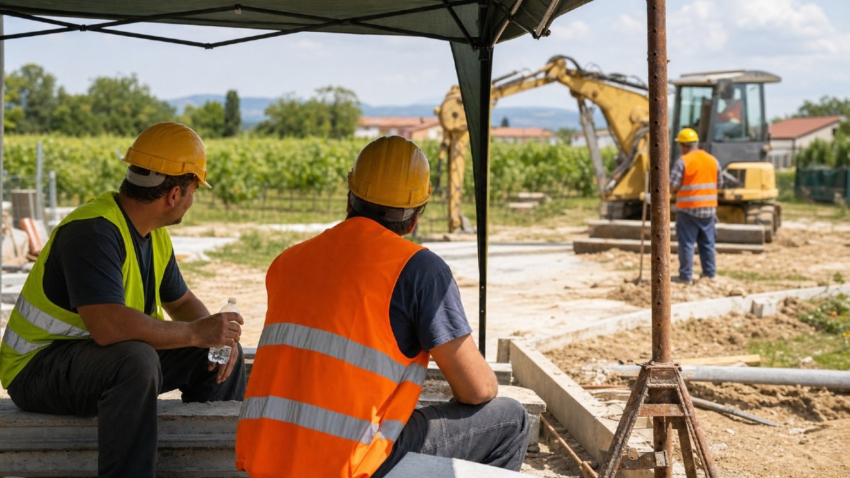 Caldo e lavoro all'aperto: quando scatta lo stop in Veneto e Friuli Venezia Giulia - 