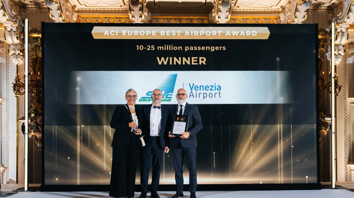 L’aeroporto Marco Polo di Venezia premiato da ACI Europe come miglior scalo 2026 - 