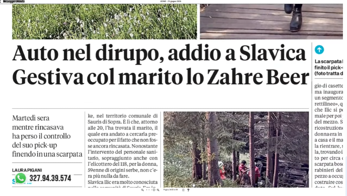 La Rassegna stampa di Nordest24, puntata di giovedì 25 giugno 2026 | VIDEO - 