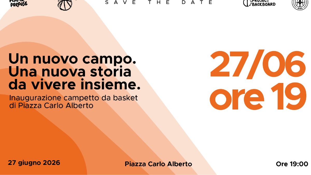 Nuovo campo da basket in Piazza Carlo Alberto: inaugurazione a Trieste il 27 giugno - 