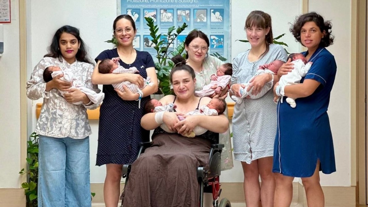 Sette nascite in 24 ore, tra fiocchi rosa e azzurri spunta anche una coppia di gemelli - 