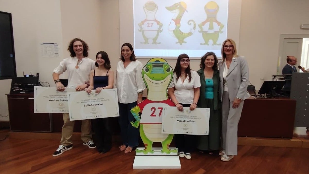EYOF 2027, svelata a Lignano la mascotte Doro: a luglio partono i lavori alla pista - 
