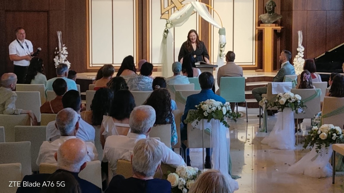 Padova, matrimonio con rito religioso di Scientology per Khadija e Leonardo - 