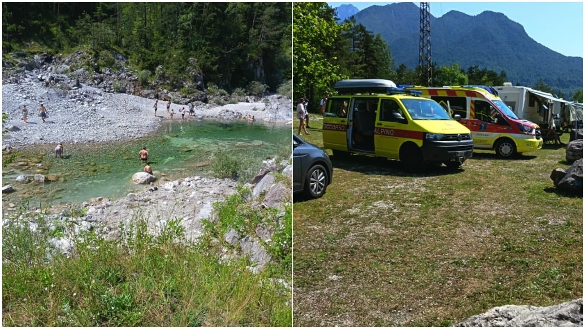 Malore lungo il Meduna, giovane recuperato a Pradis durante un’uscita con gli amici