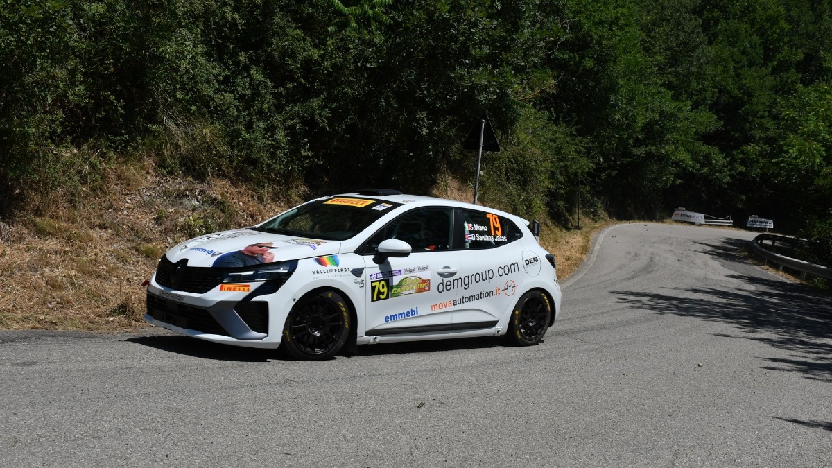 Simone Miano vince la Rally5 al Casentino e balza in testa all’Irc a una gara dalla fine - 