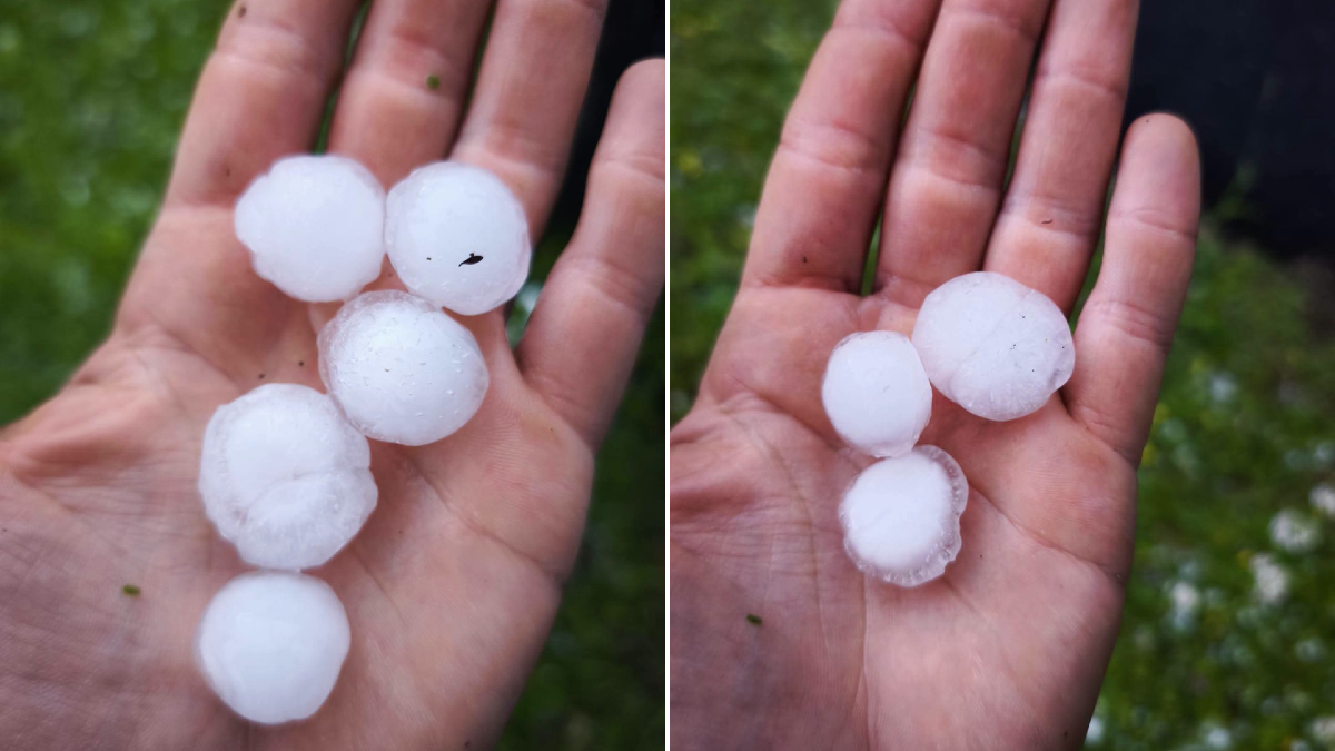 Grandine in montagna dopo il gran caldo: segnalazioni dal Friuli - 