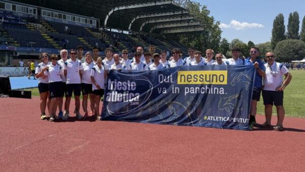 Rieti, Trieste Atletica resta tra le big d’Italia: 82 punti nella Finale Oro e due medaglie individuali