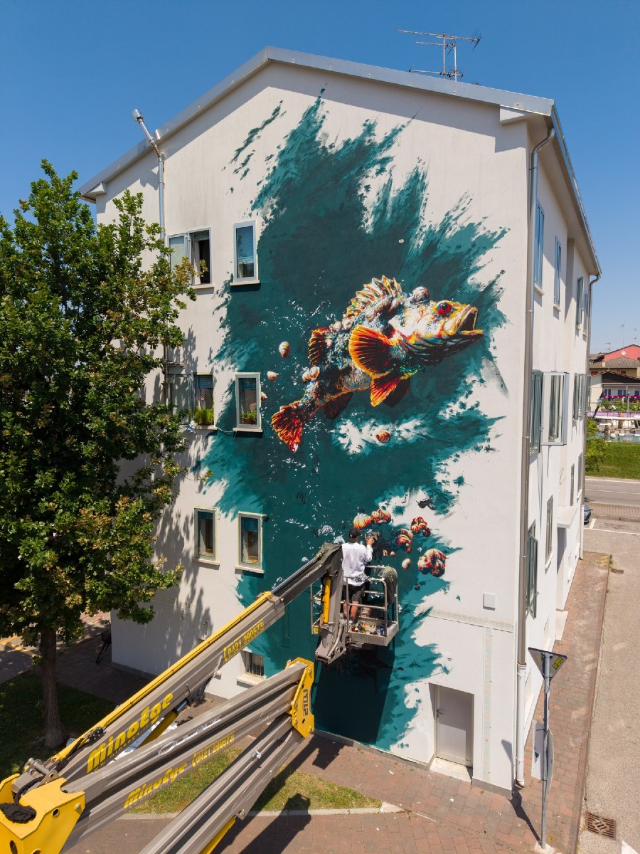 Caorle Sea Festival, ultimi giorni per vedere gli artisti al lavoro in città
