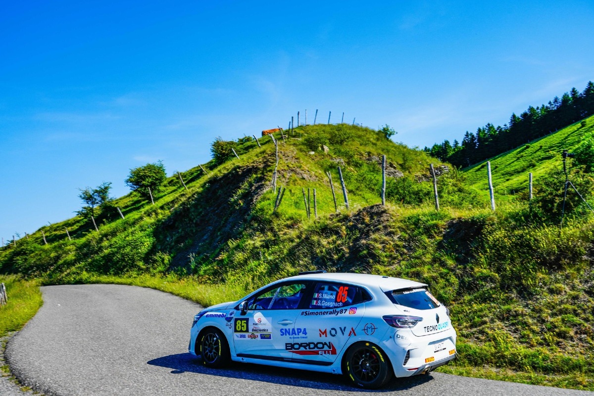 Miano rimonta al Rally del Taro: nono di classe dopo una foratura