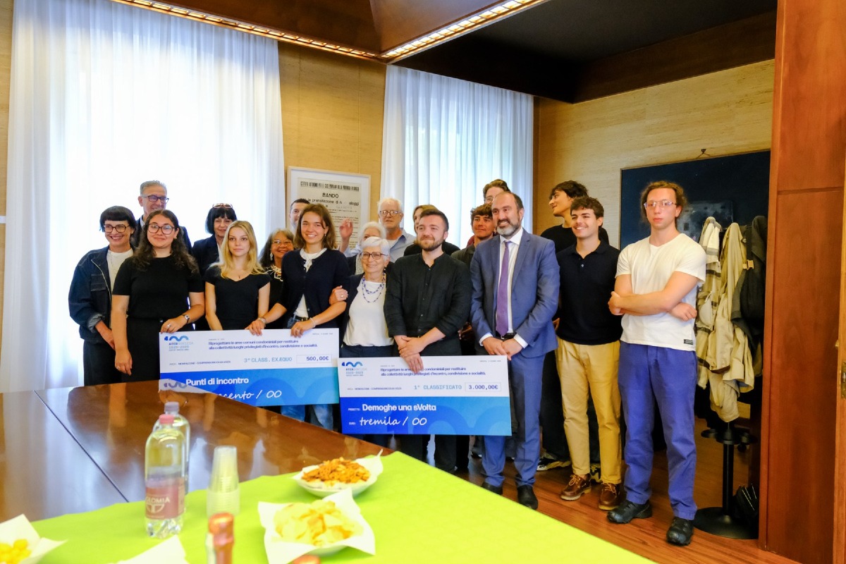 ATER Gorizia, premiati i progetti degli studenti per i cortili di Straccis e Monfalcone