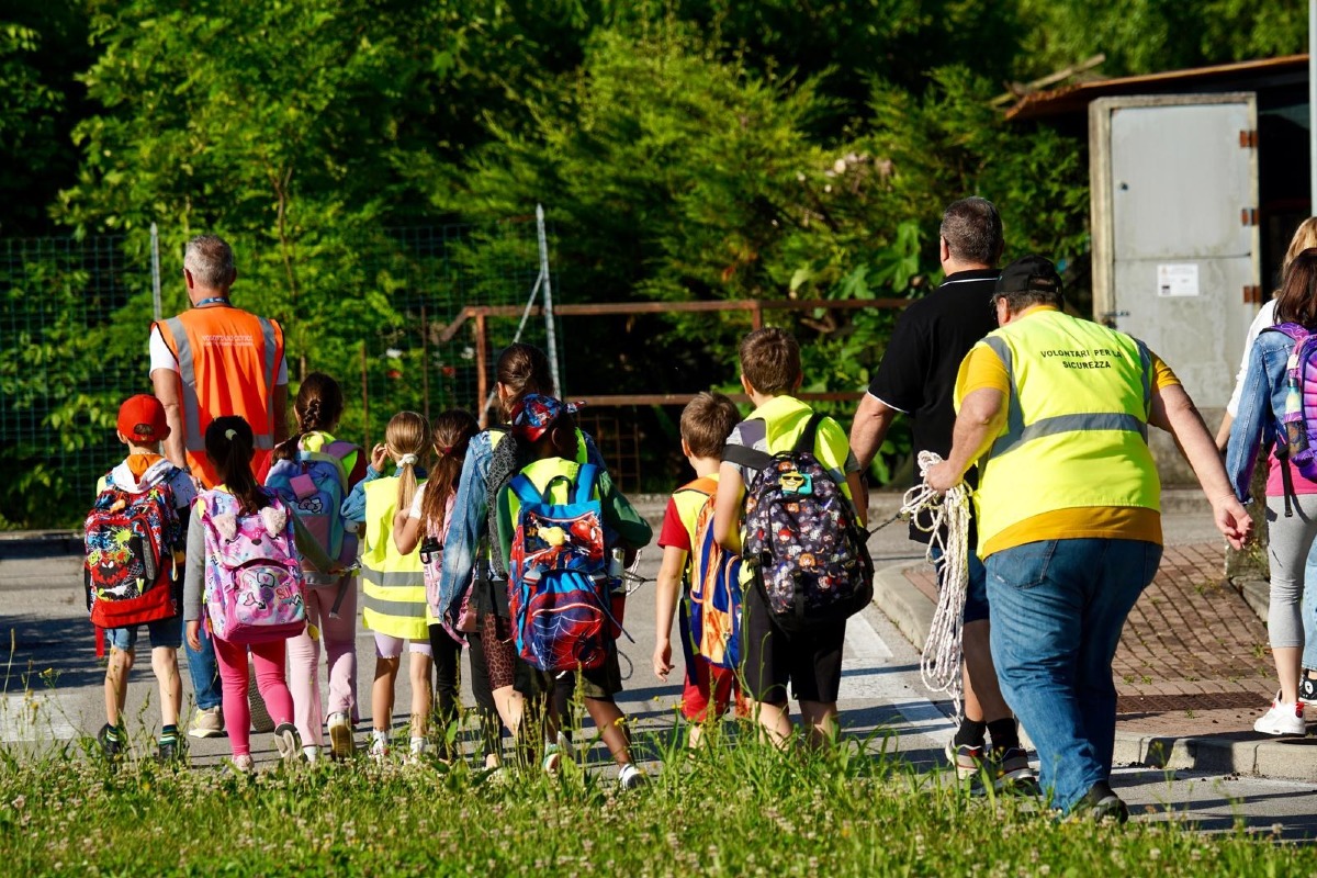 Bagnarola, parte il Pedibus per la primaria Cicuto: prova fino al 9 giugno