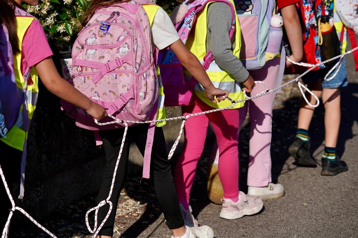 Bagnarola, parte il Pedibus per la primaria Cicuto: prova fino al 9 giugno
