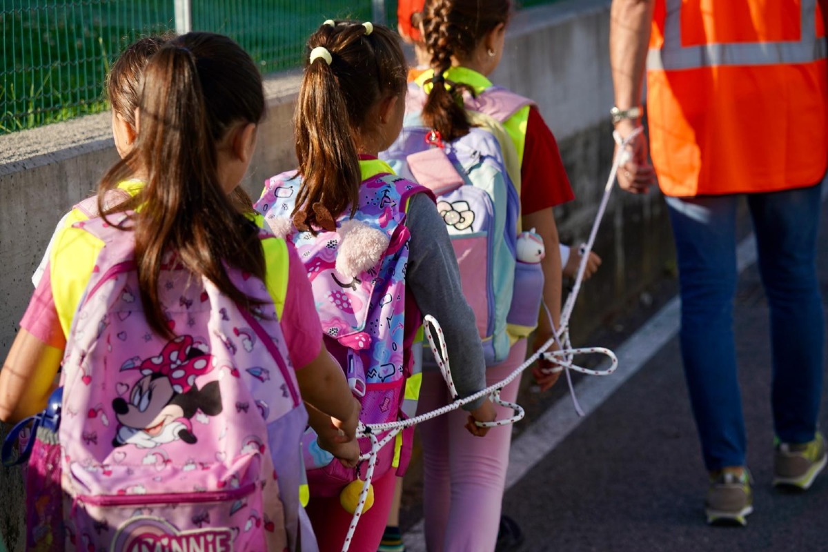 Bagnarola, parte il Pedibus per la primaria Cicuto: prova fino al 9 giugno