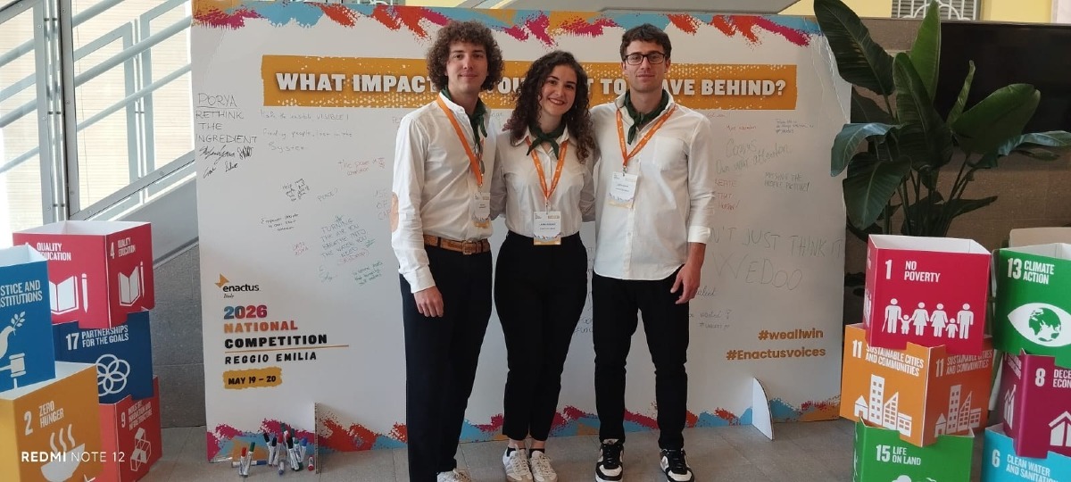 Università di Udine, tre secondi posti a Enactus con progetti su semi, compost e acqua