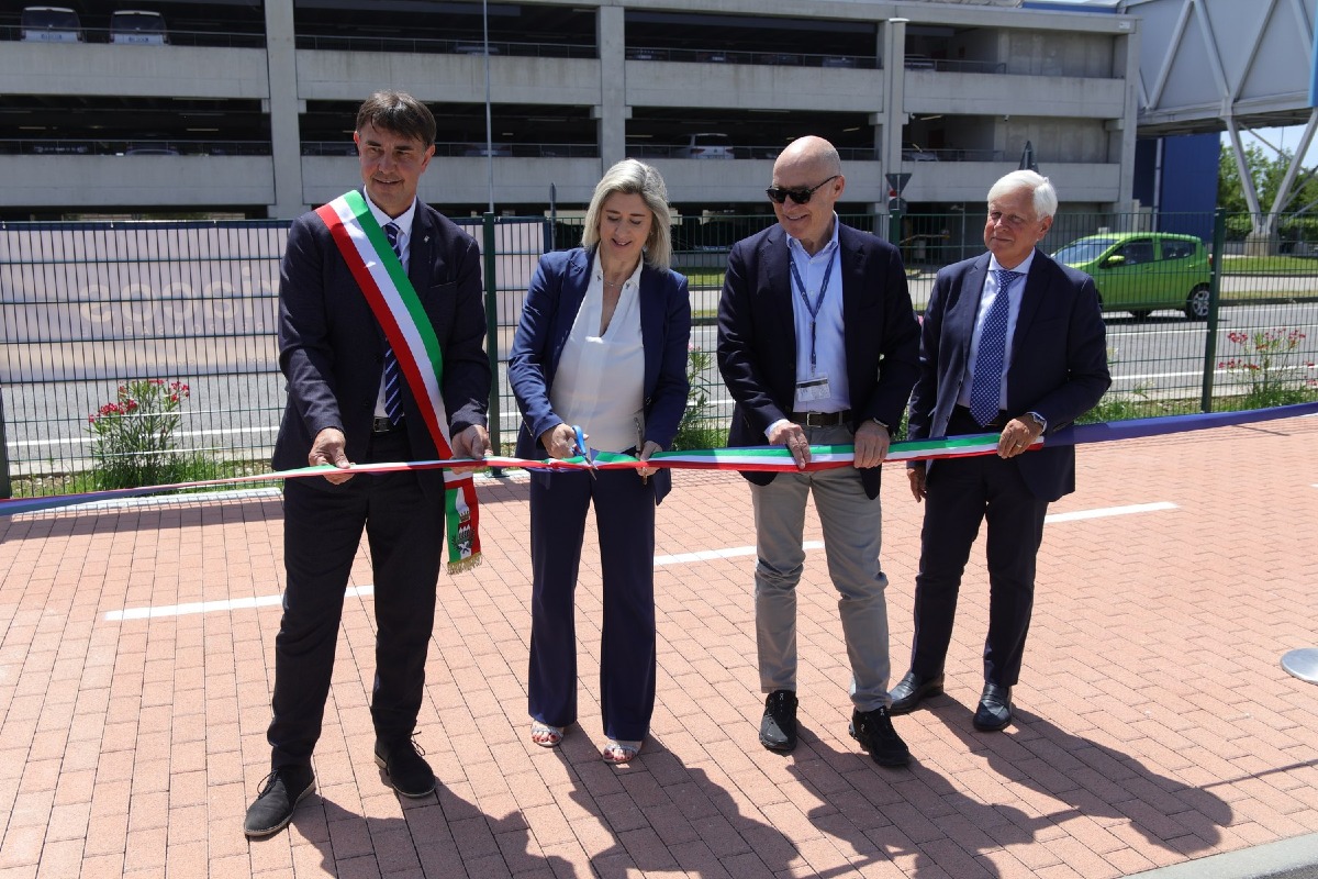Ronchi, aperto il nuovo collegamento ciclabile con Trieste Airport e il Polo Intermodale