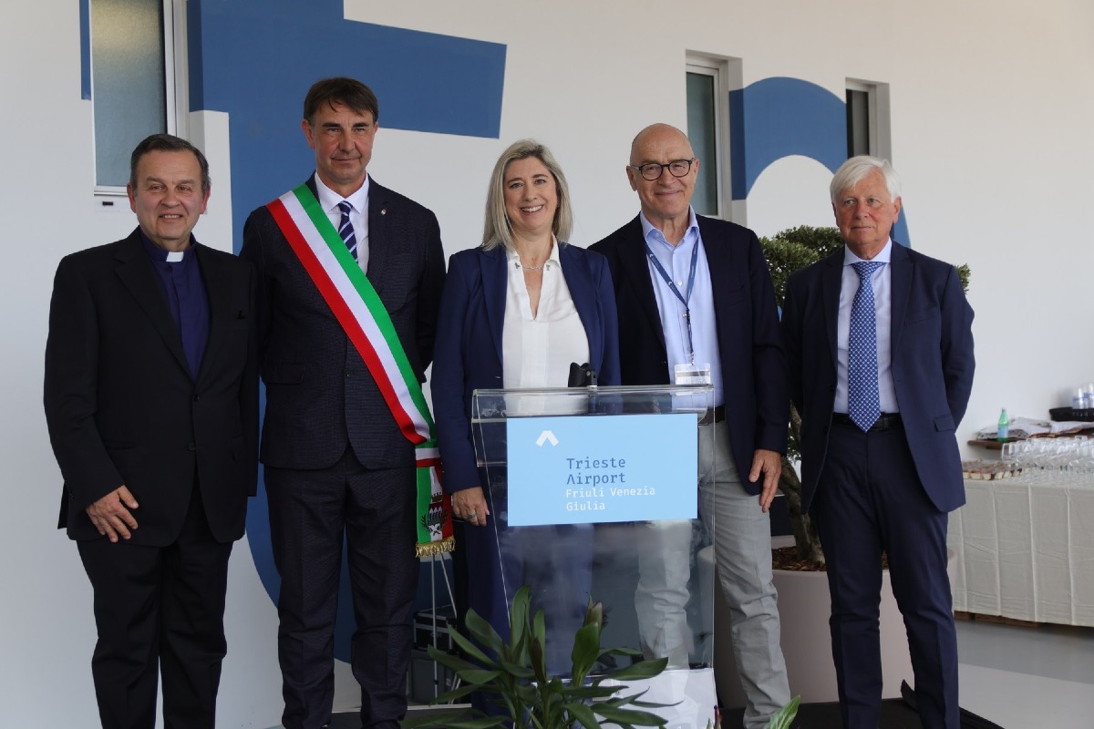 Ronchi, aperto il nuovo collegamento ciclabile con Trieste Airport e il Polo Intermodale