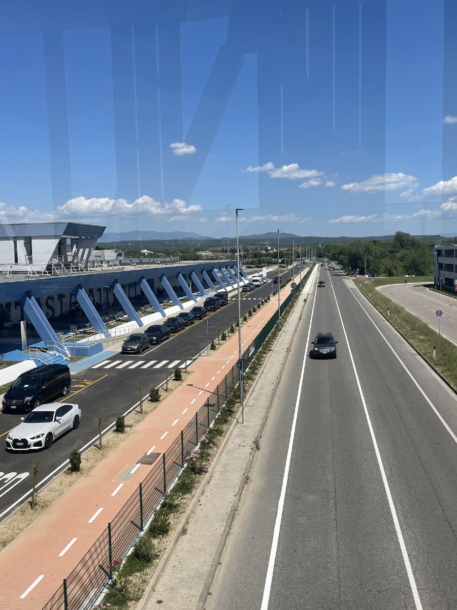 Ronchi, aperto il nuovo collegamento ciclabile con Trieste Airport e il Polo Intermodale