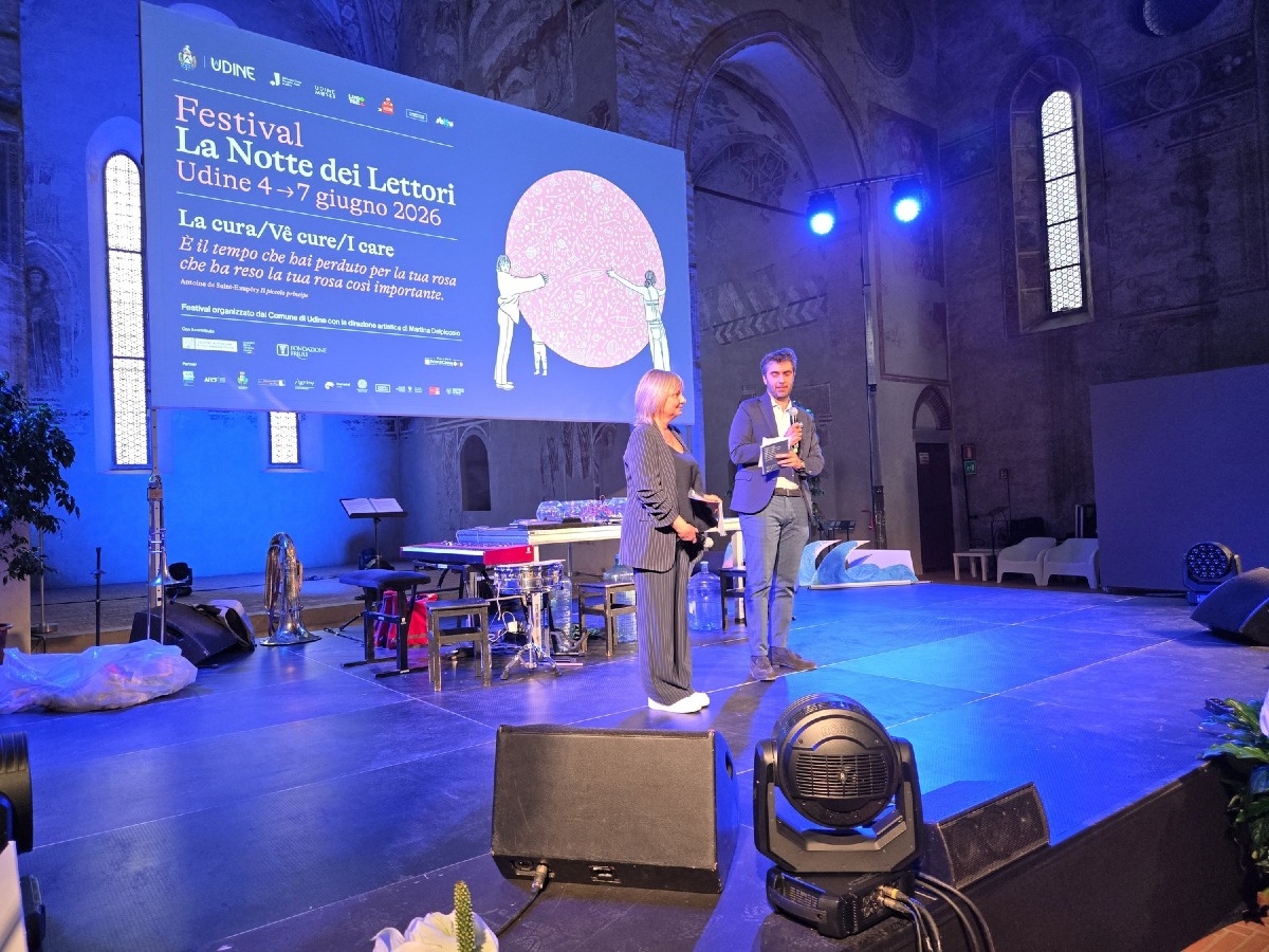 Udine, al via La Notte dei Lettori 2026: quattro giorni dedicati al tema della cura