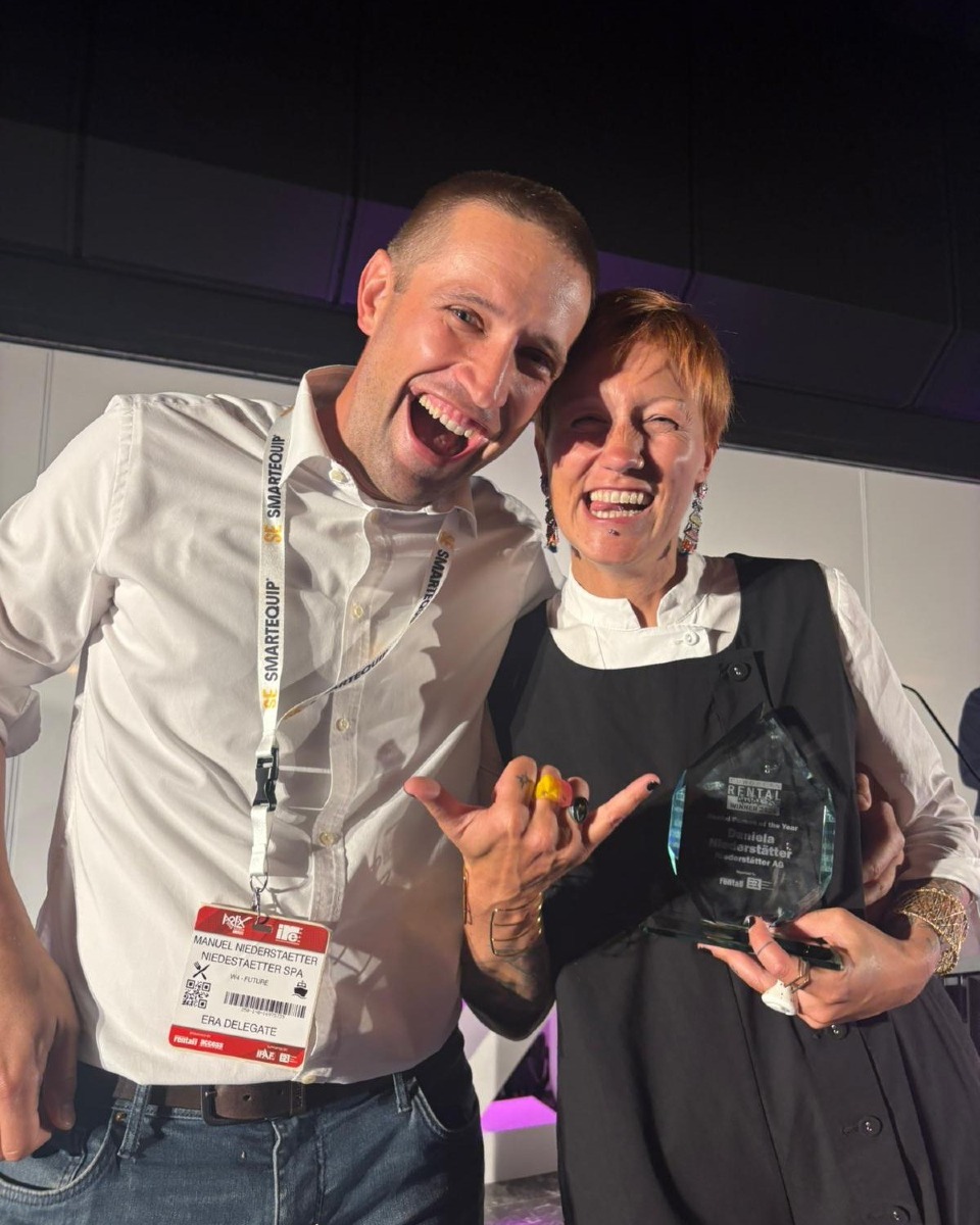 Daniela Niederstätter premiata a Maastricht come Rental Person of the Year