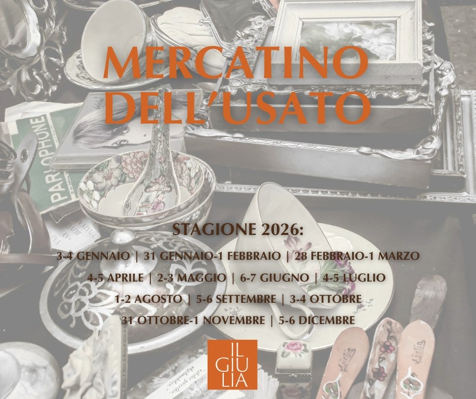 Trieste, nel 2026 torna ogni mese il mercatino dell’usato al centro commerciale Il Giulia