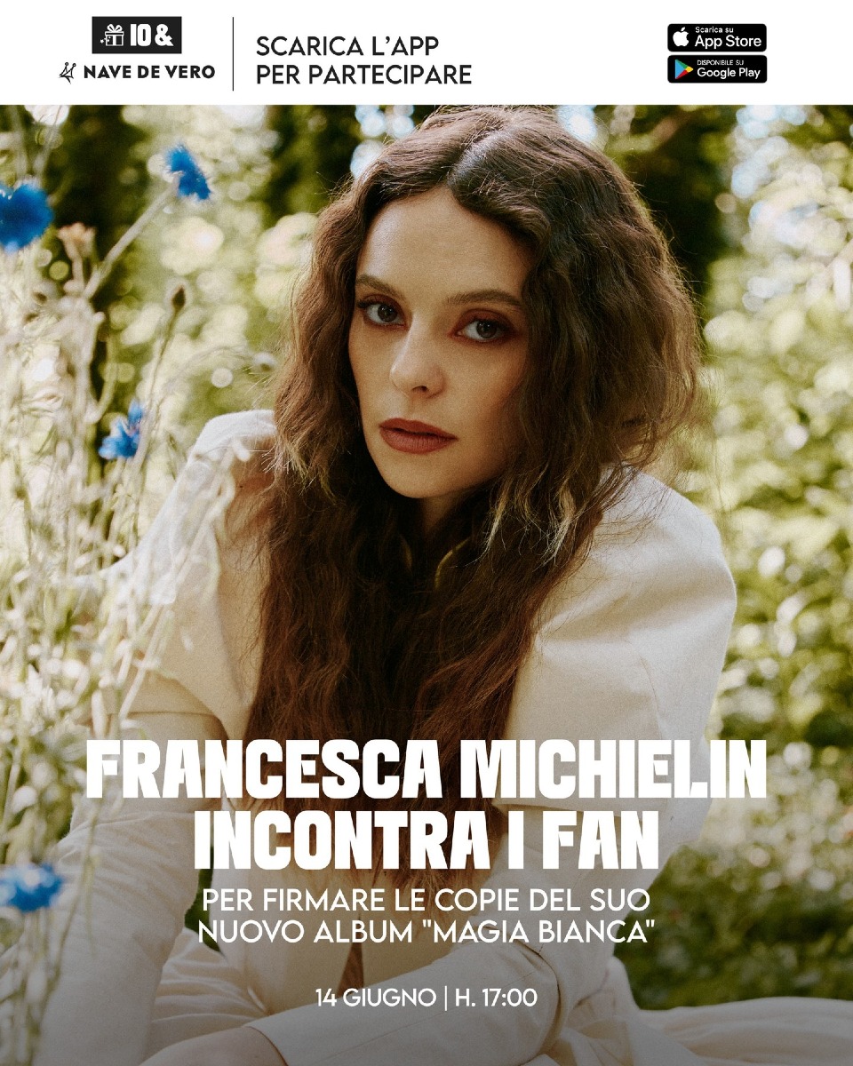 Nave de Vero, a giugno due firmacopie con Samurai Jay e Francesca Michielin