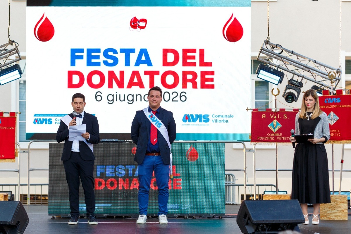 Villorba, 1.500 persone in piazza per Avis Radio Music e oltre 60 donatori premiati