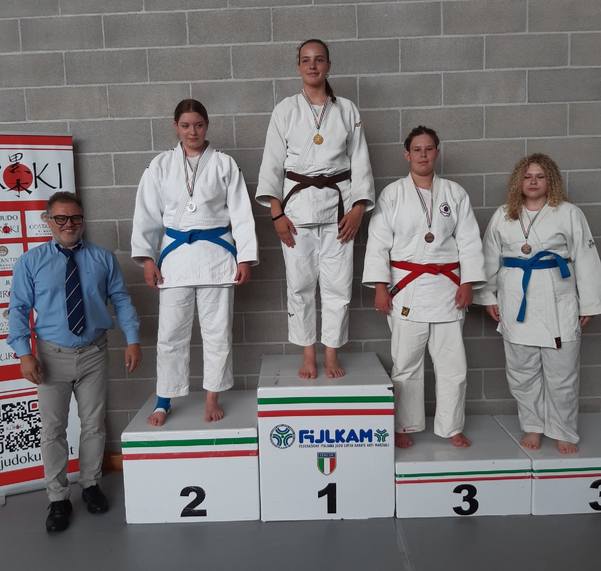 Sofia Costa bronzo a Gemona nel Torneo delle Valli del Torre Under 18 +70 kg