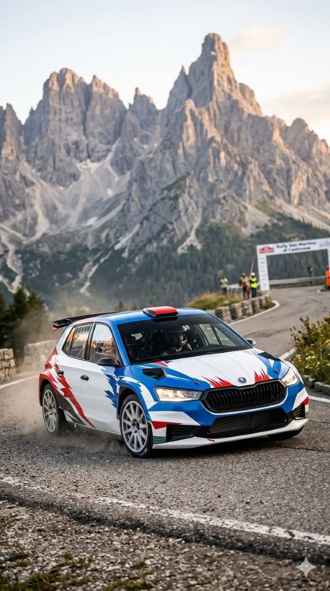 Rallye San Martino 2026, De Zulian torna con la Skoda Fabia RS e debutta Schneider