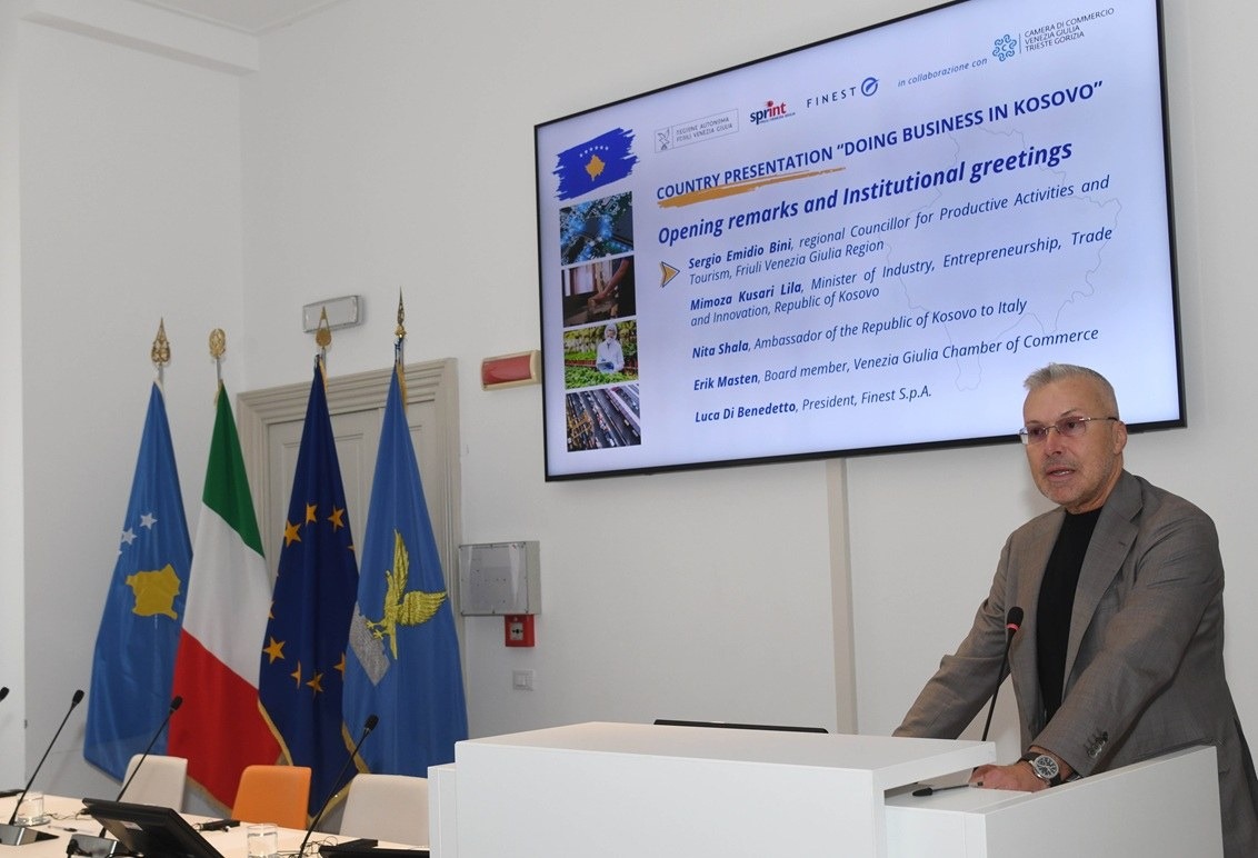 Friuli Venezia Giulia-Kosovo, a Trieste incontro sulle imprese: export a 9,28 milioni nel