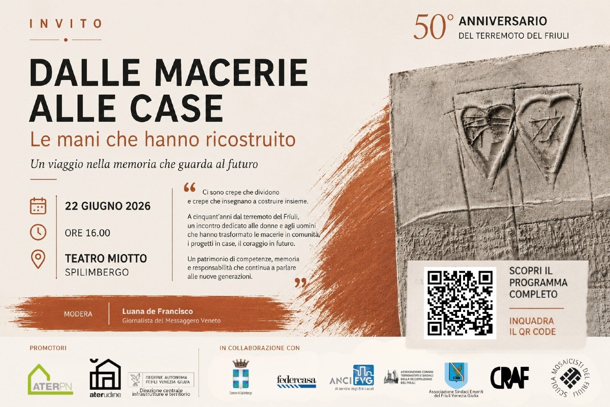 A Spilimbergo una giornata sulla ricostruzione del Friuli: testimonianze, archivi e