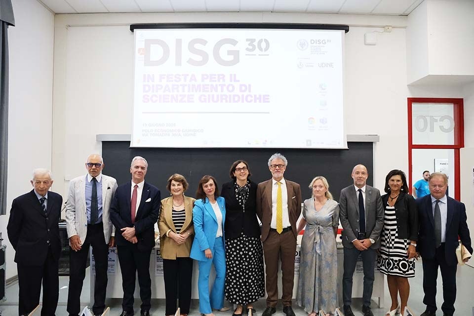 Università di Udine, Scienze giuridiche compie 30 anni: 3.500 laureati e Giurisprudenza