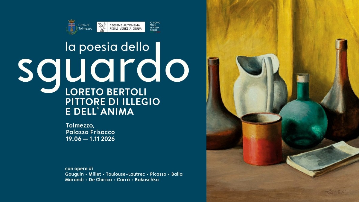 Tolmezzo, a Palazzo Frisacco la mostra su Loreto Bertoli fino al 1° novembre 2026